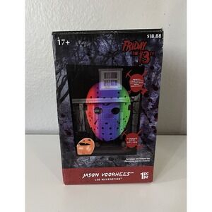 GEMMY Jason Voorhees Mask Friday The 13th LED WAVEMOTION Projector Halloween NEW